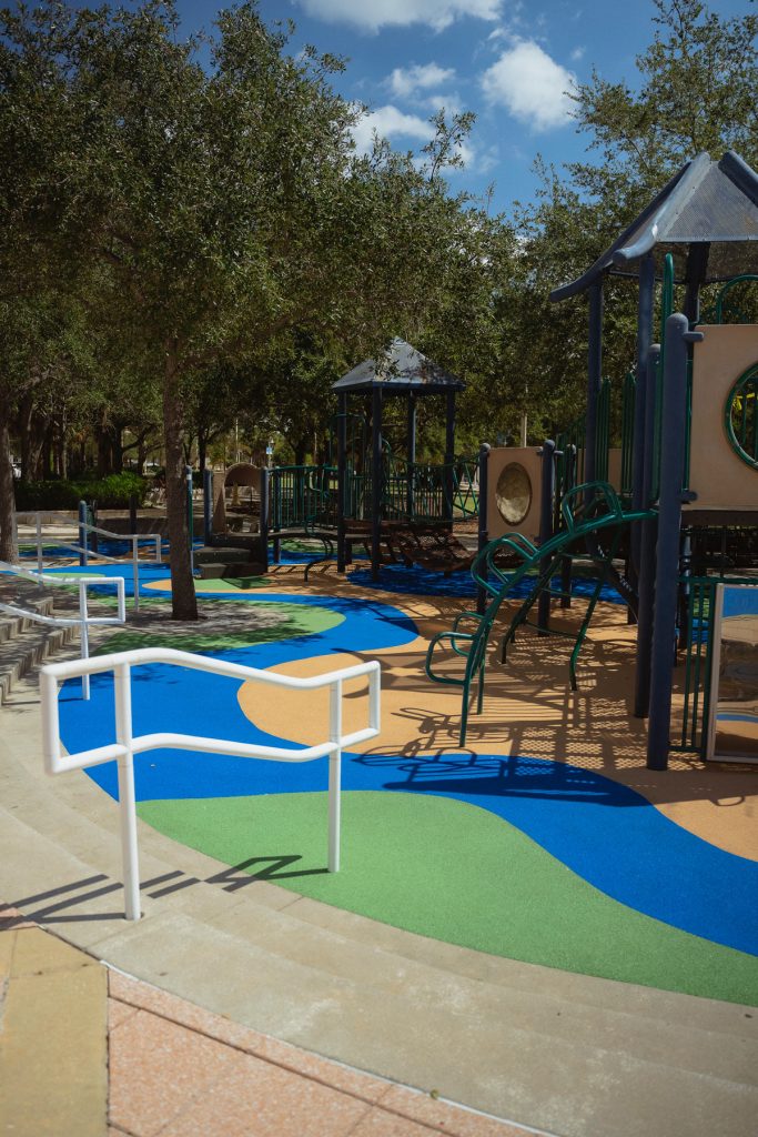 Playground Flexi Pave installation